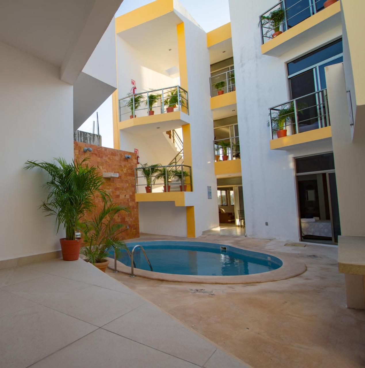 Sunset Isla Mujeres Aparthotel ภายนอก รูปภาพ
